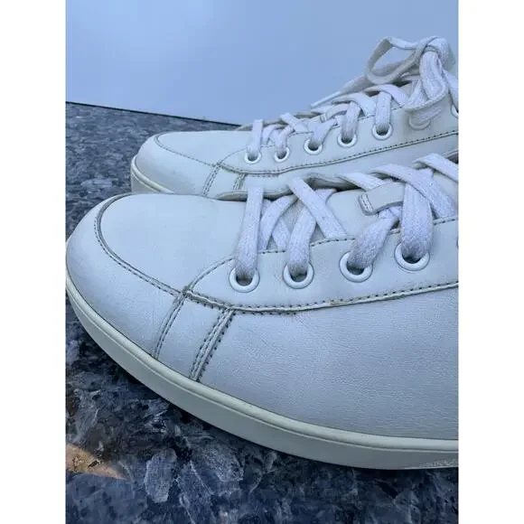 Gucci White Leather Low Top Sneakers Men